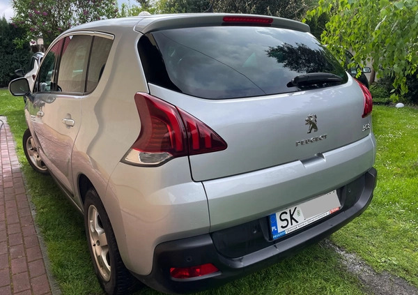 Peugeot 3008 cena 38000 przebieg: 143000, rok produkcji 2014 z Katowice małe 191